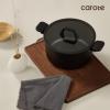 imageCAROTE 28PCS Pots and Pans Set Nonstick Cookware Set Kitchen Non Stick Induction Titanium Cookware Nontoxic Granite Cooking set PFOA Free BlackBlack