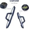 imageCAROTE 31PCS Pots and Pans Set Nonstick Cookware Set Kitchen Non Stick Induction Titanium Cookware Nontoxic Granite Cooking set PFOA FreeBlue