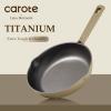 imageCAROTE 31PCS Pots and Pans Set Nonstick Cookware Set Kitchen Non Stick Induction Titanium Cookware Nontoxic Granite Cooking set PFOA FreeBrown