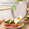 imageCAROTE 18Pcs Ceramic Cookware Set with Detachable Handle Pots and Pans Set Non Stick Non Toxic Cookware Set Removable Handles Induction Kitchen Cookware Sets DishwasherOven SafeGreen