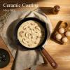 imageCAROTE 2QT amp 3QT Sauce Pan Sets with Lid amp Ladle Ceramic Nonstick Pot Set Non Toxic Saucepan Small Kitchen Cooking Pots Easy to Clean Induction Comptable PFAS PTFE Free BlackBlack