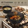 image:imageCAROTE 39PCS Pots and Pans Set Non Stick Cookware Set Pots and Pans Induction Cook Ware Nonstick Kitchen Cooking PFOA Free BlackBlack