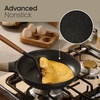 image:imageCAROTE 39PCS Pots and Pans Set Non Stick Cookware Set Pots and Pans Induction Cook Ware Nonstick Kitchen Cooking PFOA Free BlackBlack