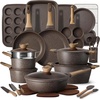 image:imageCAROTE 39PCS Pots and Pans Set Non Stick Cookware Set Pots and Pans Induction Cook Ware Nonstick Kitchen Cooking PFOA Free BlackBrown
