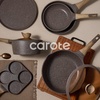 image:imageCAROTE 39PCS Pots and Pans Set Non Stick Cookware Set Pots and Pans Induction Cook Ware Nonstick Kitchen Cooking PFOA Free BlackDark Brown