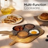 image:imageCAROTE 39PCS Pots and Pans Set Non Stick Cookware Set Pots and Pans Induction Cook Ware Nonstick Kitchen Cooking PFOA Free BlackDark Brown